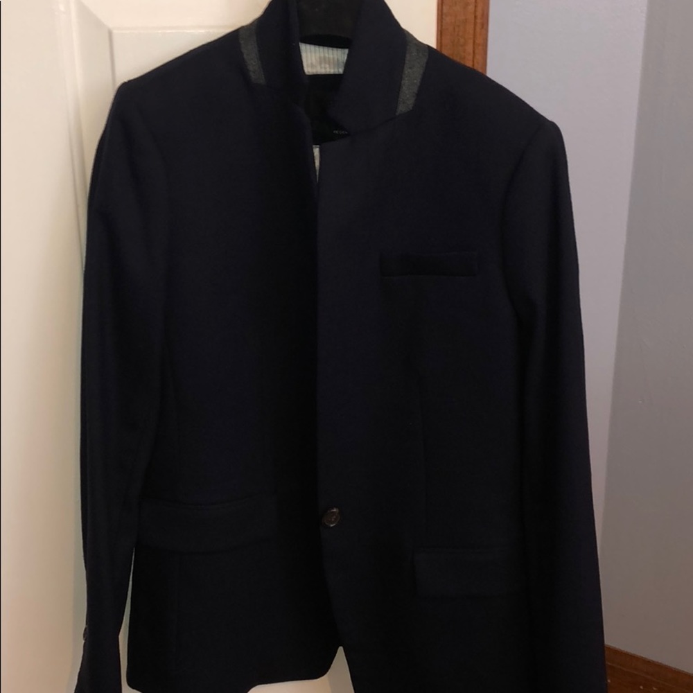 J. Crew regent blazer in navy blue